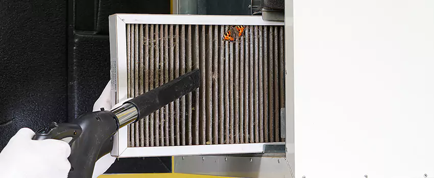Clogged Air Duct Cleaning Process in Aurora, CA