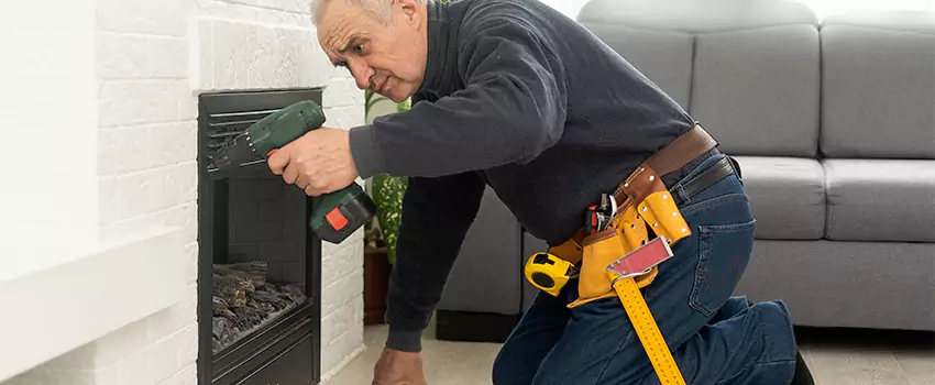 New Indoor Fireplace Installation in Aurora, California