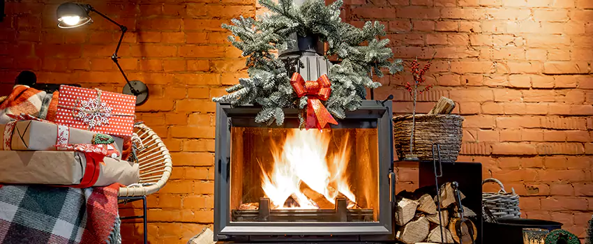 Travis Industries Linear Gas Fireplace Installation in Aurora, California
