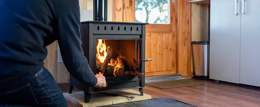Open Hearth Wood Fireplace Installation in Aurora, CA