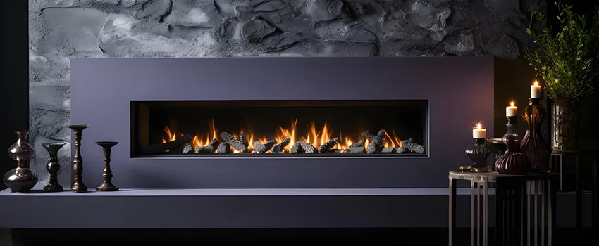 Ember Bed for Ventless Gas Fireplace in Aurora, CA