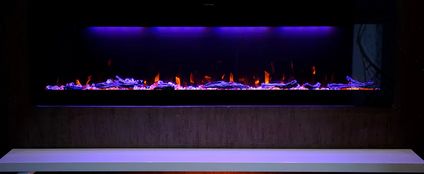 Dynamic Flame Color Fireplace Installation in Aurora, CA