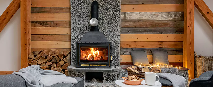 Thelin Hearth Products Direct Vent Gas Stove Fireplace Inspection in Aurora, California