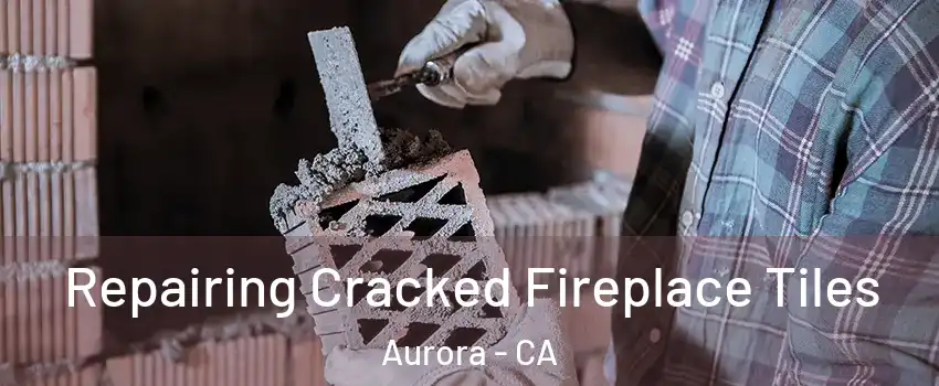 Repairing Cracked Fireplace Tiles Aurora - CA